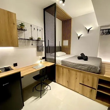 Tinyvibe - Downtown Seabreeze Studio Rhodes City Extérieur photo